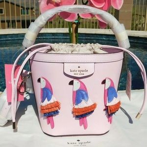 Kate Spade Flock Party Parrot Pippa Embellished